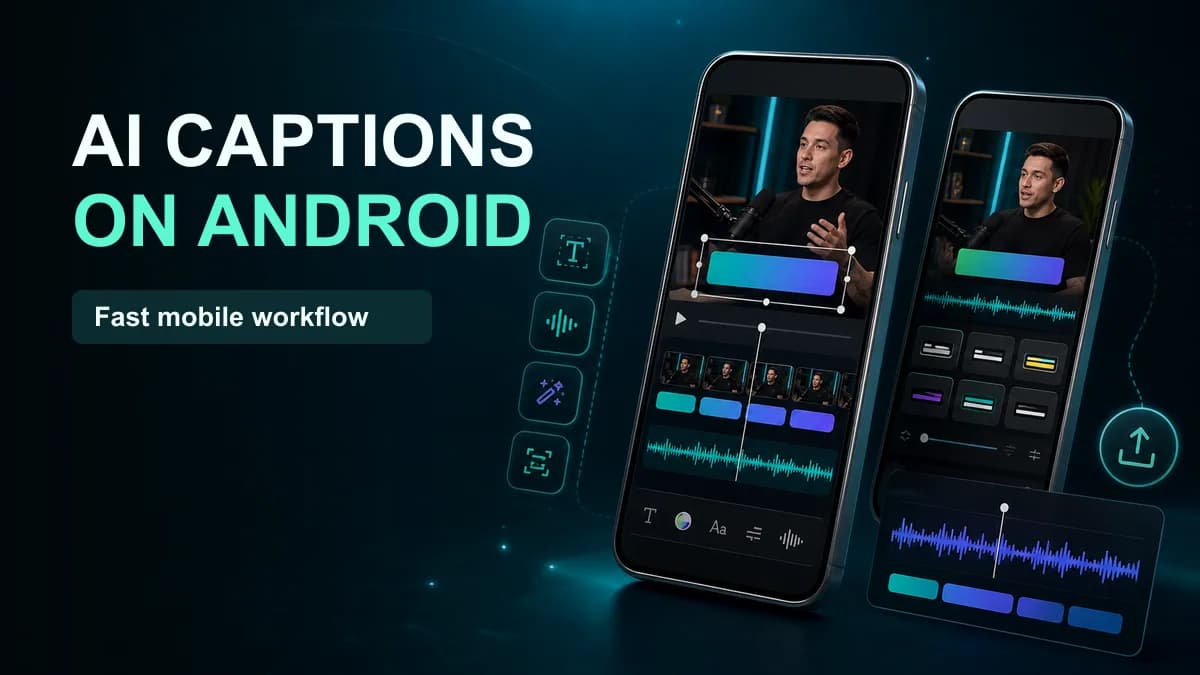 Android AI caption apps compared for social and accessibility workflows