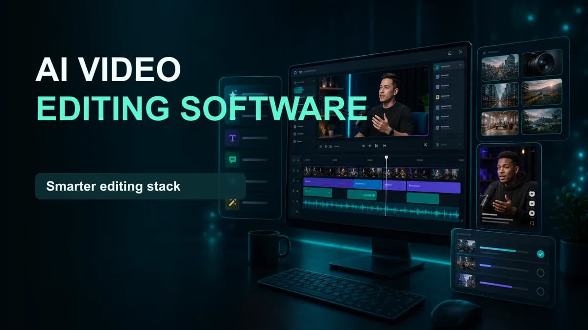 Comparison of AI video editing software for short-form creators and teams