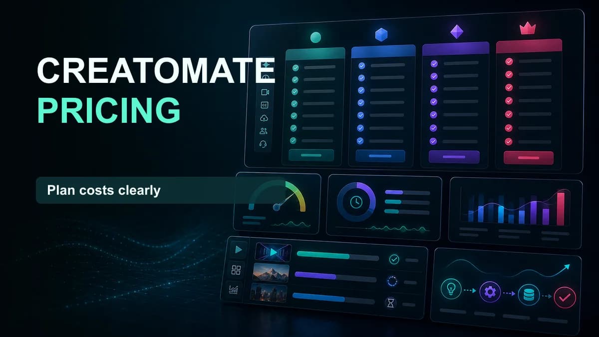 SNAPVID visual for Creatomate pricing alternatives for creators